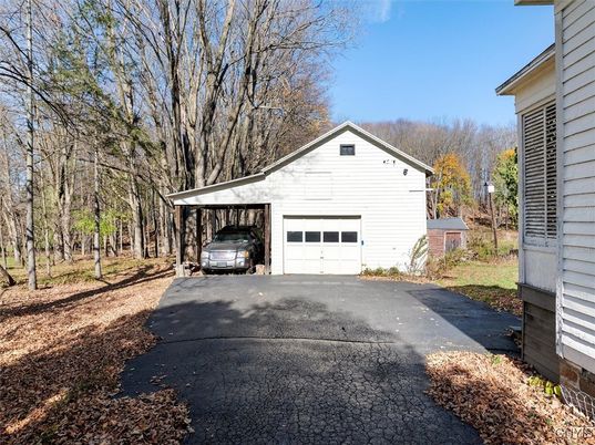 Backyard, Detached Garage, Exterior