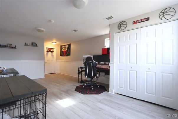 Home Office, Interior, Wood Texture Flooring