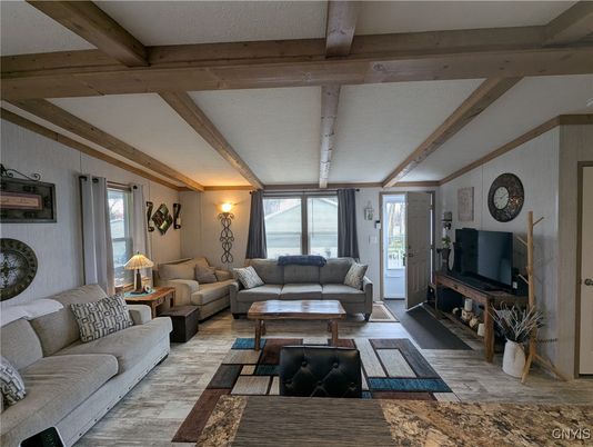 Interior, Living room, Wooden Beams, Wood Texture Flooring