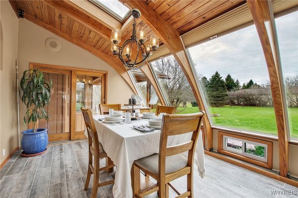 Chandelier, Dining room, Interior, Wooden Beams, Wooden Ceilings, Wood Texture Flooring