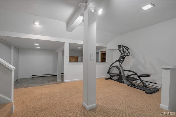 Fitness Equipment, Interior, Recessed Lighting