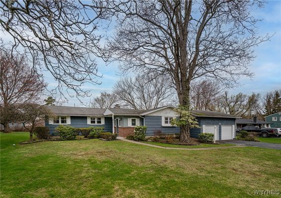 Attached, Backyard, Exterior, Facade, Ranch