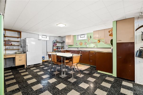 Dining room, Interior, Kitchen, Recessed Lighting