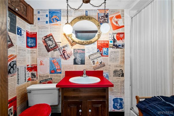 Bathroom, Interior, Pendant Lights