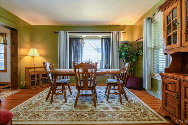 Dining room, Interior, Wood Texture Flooring