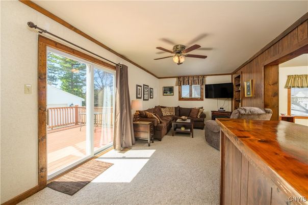 Interior, Living room, Wooden Walls