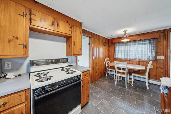 Dining room, Interior, Kitchen, Wooden Walls
