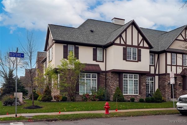 Exterior, Facade, Brick Facade, Tudor Revival