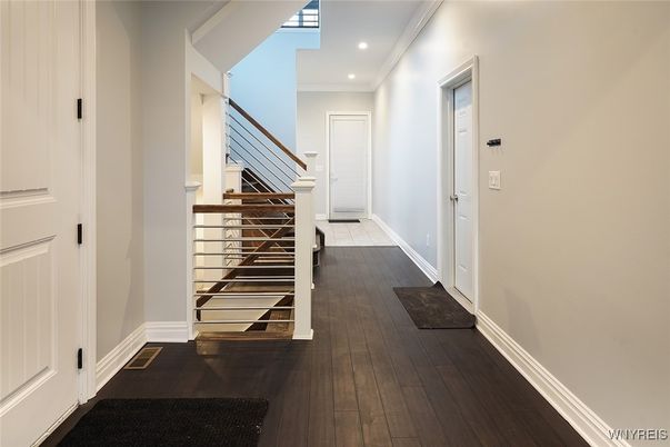 Interior, Recessed Lighting, Wood Texture Flooring