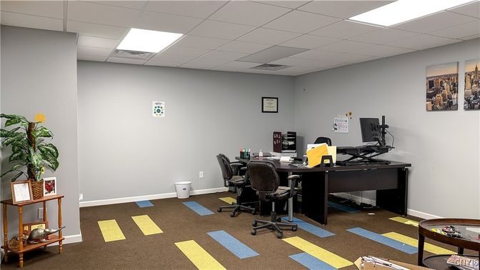 Home Office, Interior, Recessed Lighting