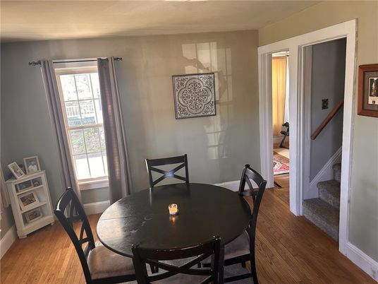 Dining room, Interior, Wood Texture Flooring