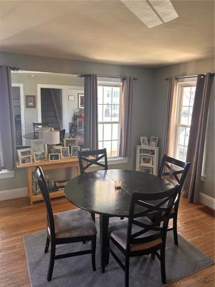 Dining room, Interior, Wood Texture Flooring