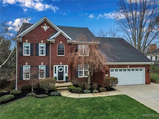 Attached, Exterior, Facade, Brick Facade, Brick Traditional