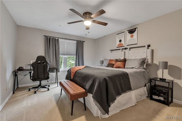 Bedroom, Home Office, Interior