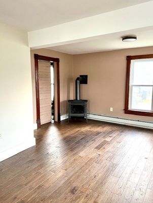Empty room, Fireplace, Interior, Wood Texture Flooring