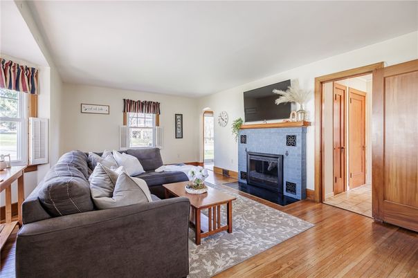 Fireplace, Interior, Living room, Wood Texture Flooring