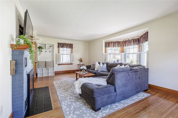 Fireplace, Interior, Living room, Wood Texture Flooring