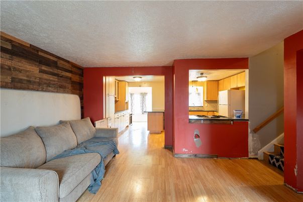 Interior, Kitchen, Living room, Wood Texture Flooring
