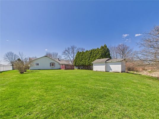 Backyard, Detached Garage, Exterior