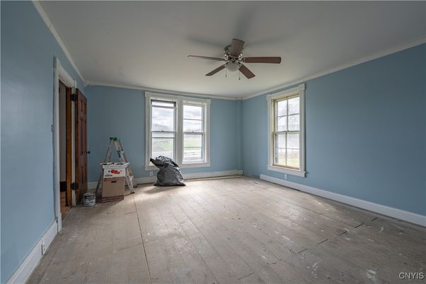 Empty room, Interior, Wood Texture Flooring