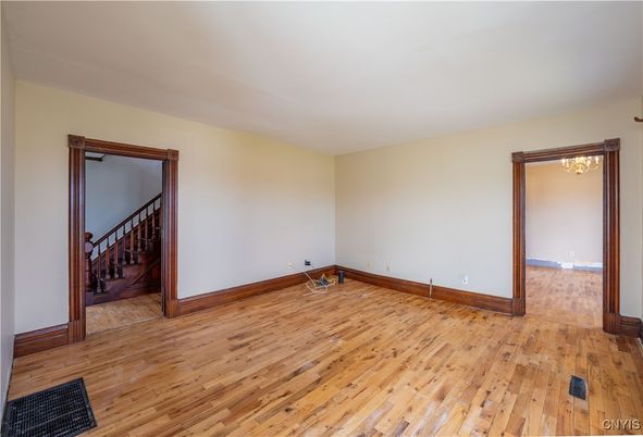 Empty room, Interior, Wood Texture Flooring