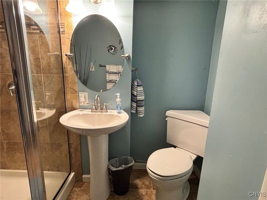 Bathroom, Glass Shower, Interior