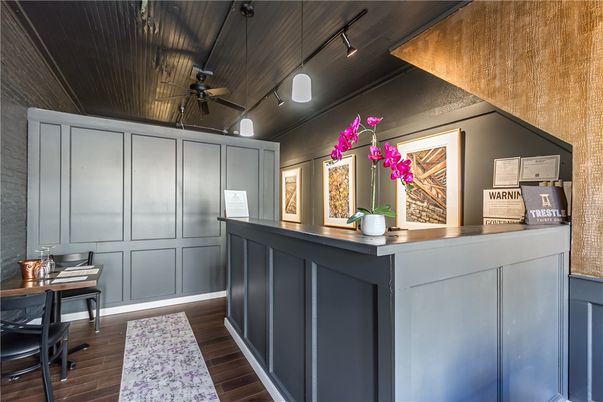 Interior, Pendant Lights, Wood Texture Flooring
