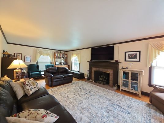 Fireplace, Interior, Living room, Wood Texture Flooring