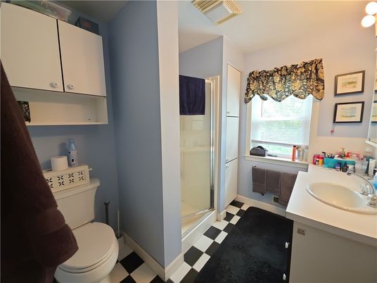 Bathroom, Glass Shower, Interior