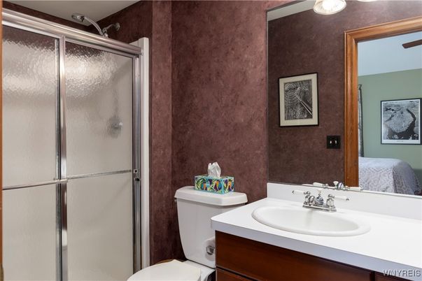 Bathroom, Glass Shower, Interior