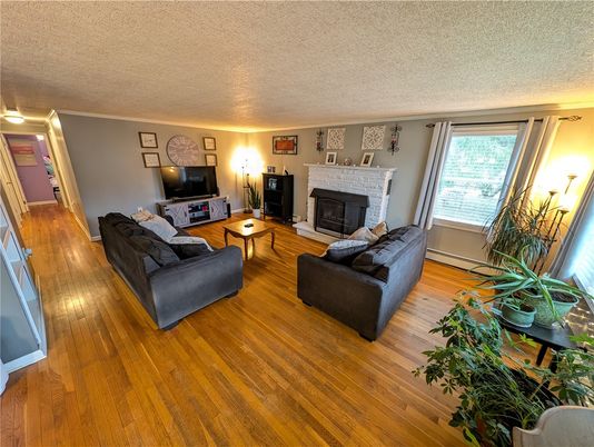 Fireplace, Interior, Living room, Wood Texture Flooring