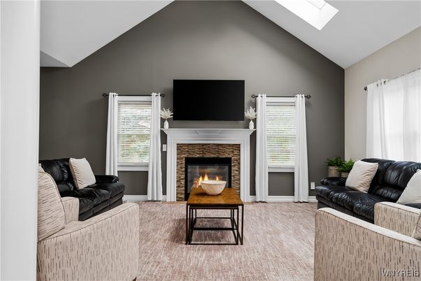 Fireplace, Interior, Living room