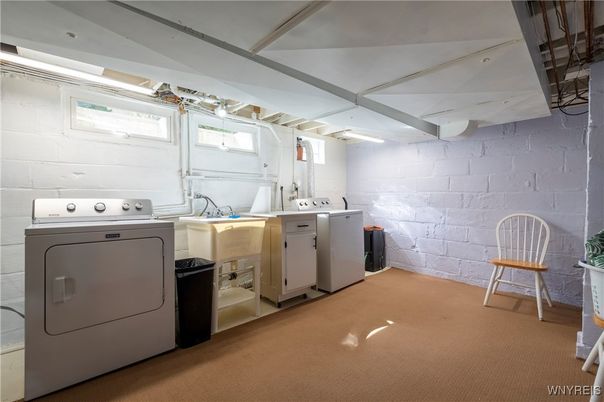 Interior, Stone Walls, Utility Closets, Washer