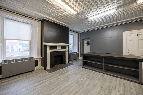 Fireplace, Interior, Wood Texture Flooring