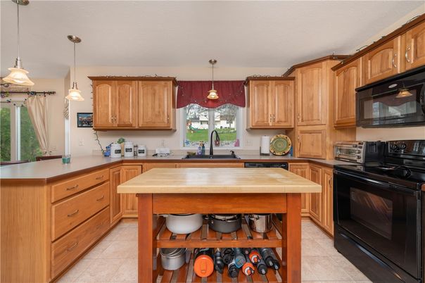 Interior, Kitchen, Pendant Lights