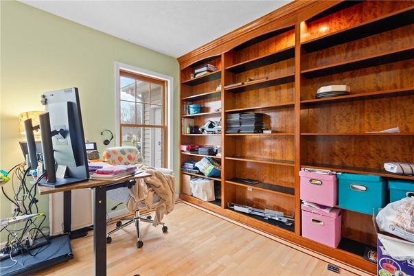 Home Office, Interior, Wood Texture Flooring