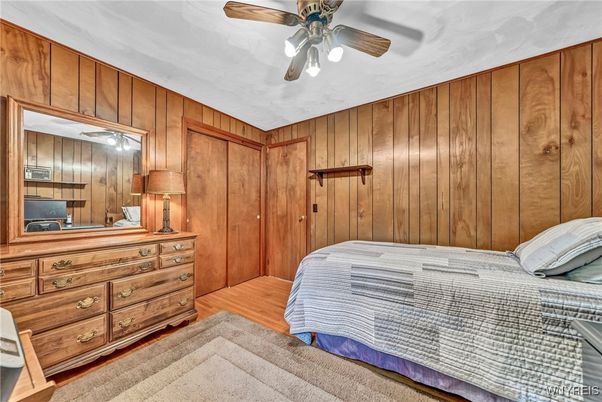 Bedroom, Interior, Wood Texture Flooring, Wooden Walls