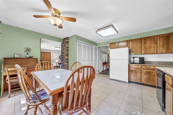 Dining room, Interior, Kitchen