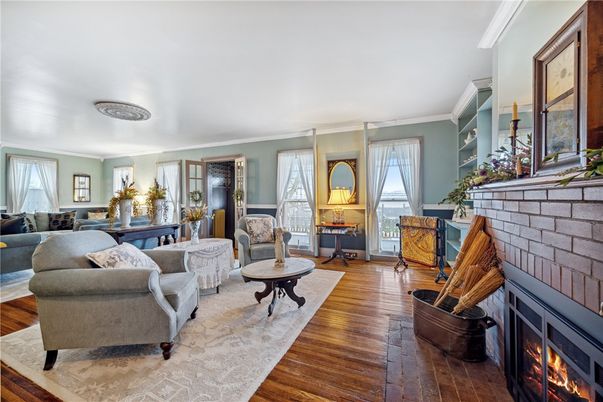 Fireplace, Interior, Living room, Wood Texture Flooring
