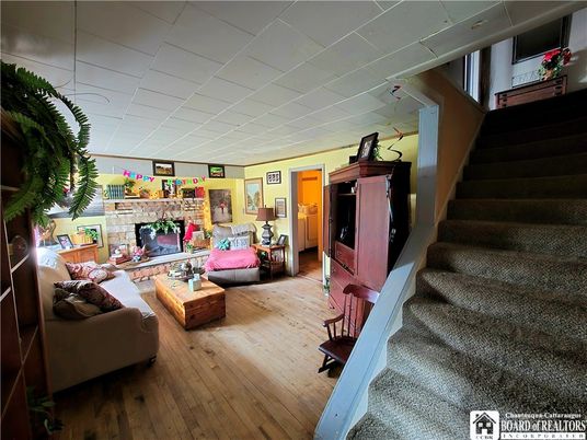 Fireplace, Interior, Living room, Wood Texture Flooring
