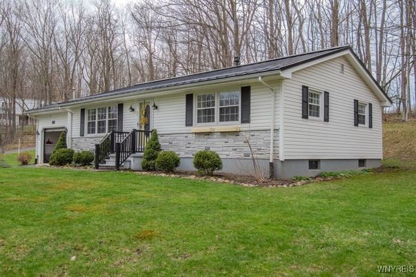 Attached, Backyard, Exterior, Facade, Raised Ranch