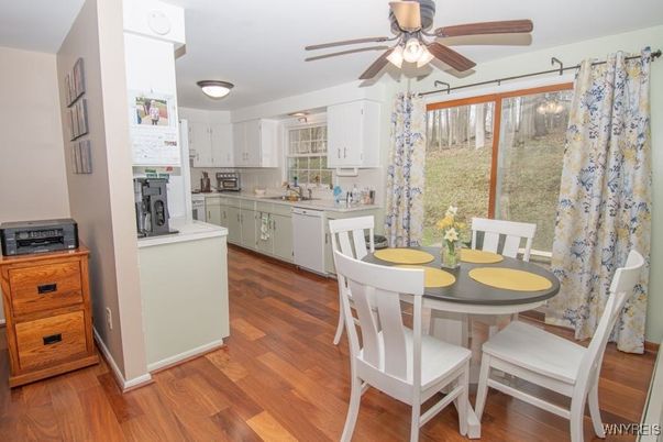 Dining room, Interior, Kitchen, Wood Texture Flooring