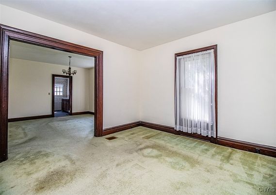 Chandelier, Empty room, Interior, Pendant Lights