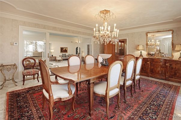 Chandelier, Dining room, Interior