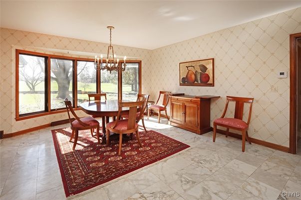 Chandelier, Dining room, Interior
