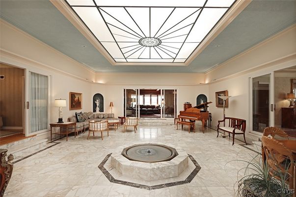 Interior, Living room, Pendant Lights, Piano