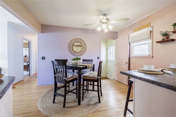 Dining room, Interior, Wood Texture Flooring