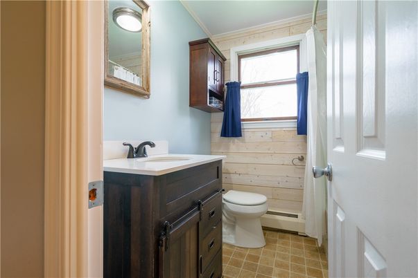 Bathroom, Interior, Wooden Walls