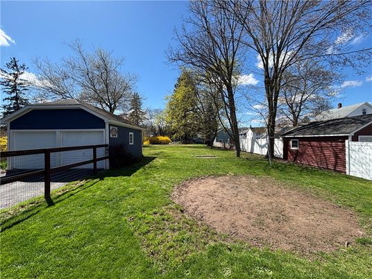 Backyard, Detached Garage, Exterior