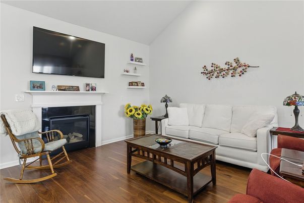 Fireplace, Interior, Living room, Wood Texture Flooring